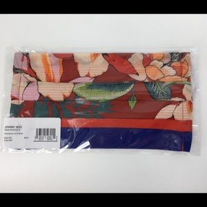 Johnny Was Silk Floral Mask
